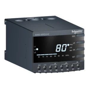 Protection relay, EOCR Digital, 0.5 to 60A, 100 to 240VAC/DC, bottom connt, for motor protection 3DM2-WRDUHZ PPCTR - EOCR Power Products