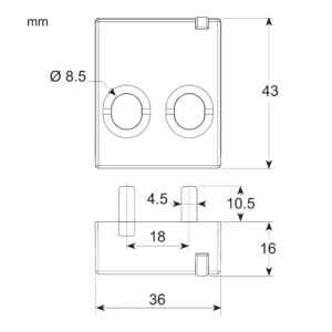energy sensor, PowerTag Monoconnect 63A 1P+N top position A9MEM1521 DPLVP - Power Tags & Smart Link Digital Energy