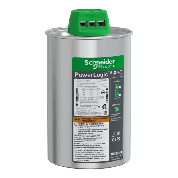 heavy duty PowerLogic PFC Capacitor, 34.4/41.3 kvar - 525 V - 50/60Hz BLRCH344A413B52 DPLVP - PFC Digital Energy