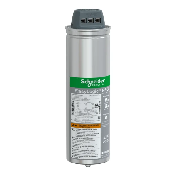 EasyLogic PFC Capacitor, 20.8/25 kvar - 480 V - 50/60Hz BLRCS208A250B48 DPLVP - PFC Digital Energy