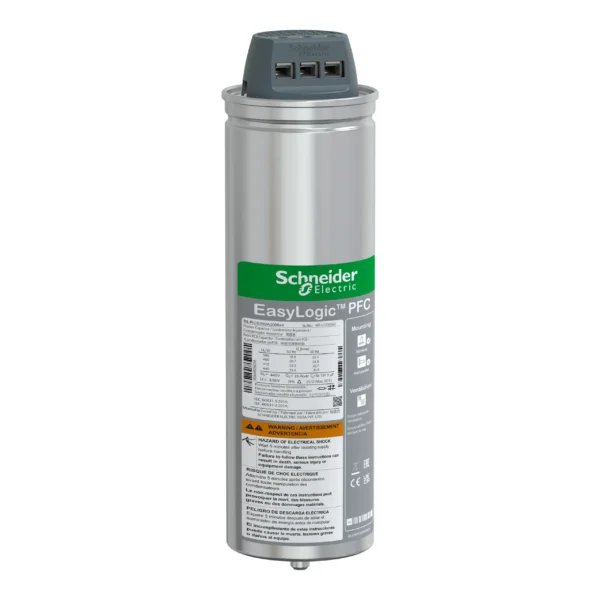 EasyLogic PFC Capacitor, 25/30 kvar - 440 V - 50/60Hz BLRCS250A300B44 DPLVP - PFC Digital Energy