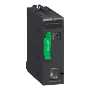 processor, Modicon M340, max 512 discrete, 128 analog IO, Modbus, for severe environments BMXP341000H IDPAC - M340 Industry