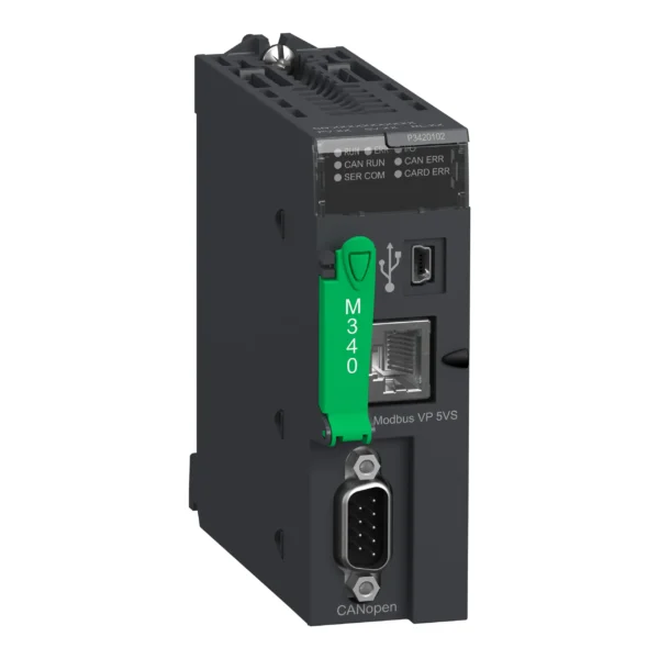 processor, Modicon M340, max 1024 discrete, 256 analog IO, Modbus, CANopen BMXP3420102 IDPAC - M340 Industry