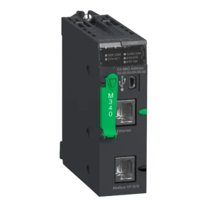 processor, Modicon M340, max 1024 discrete, 256 analog IO, Modbus, Ethernet BMXP342020 IDPAC - M340 Industry