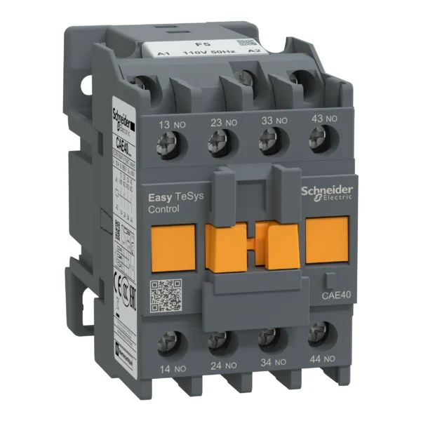 Control relay,Easy TeSys Control,CAE,4NO,<=690V,110V AC 50Hz coil CAE40F5 PPCTR - TVS Power Products