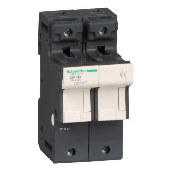 Fuse carrier, TeSys DF, 2P, 50A, 690VAC, fuse size 14x51mm DF142 PPCTR - CTR Others Power Products