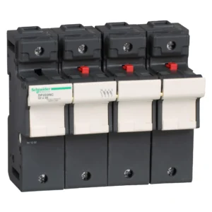Fuse carrier, TeSys DF, 3P+N, 125A, 690VAC, fuse size 22x58mm, with tubular link DF223NC PPCTR - CTR Others Power Products