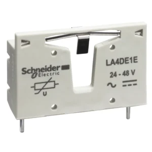 TeSys Deca, suppressor module, varistor, 110...250V AC/DC LA4DE1U PPCTR - Tesys D Power Products