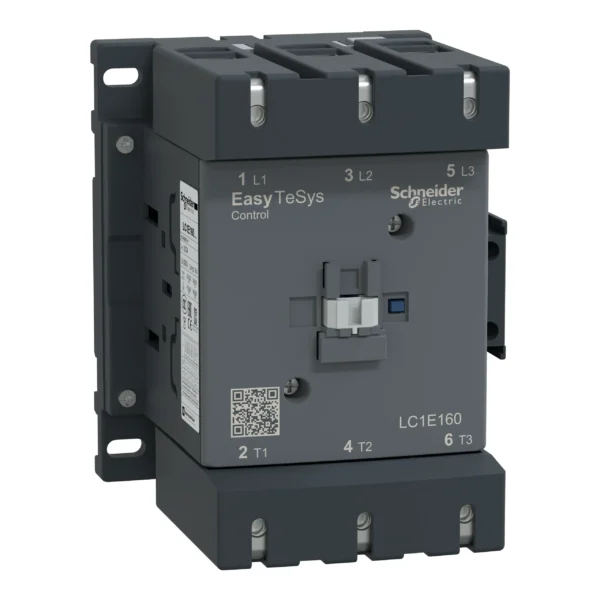 Contactor,Easy TeSys Control,LC1E,3P(3NO),AC-3,<=440V,160A,220V AC coil,50Hz LC1E160M5 PPCTR - TVS Power Products