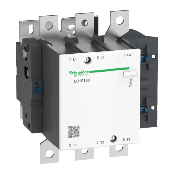 TeSys F contactor - 3P (3 NO) - AC-3 - <= 440 V 150 A - coil 220 V AC LC1F150M7 PPCTR - TeSys F Power Products