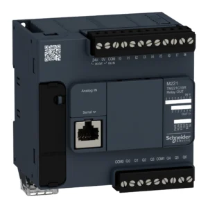 logic controller, Modicon M221, 16 IO, 7 relay outputs, 100â€¦240V AC TM221C16R IDMST - M221 Industry