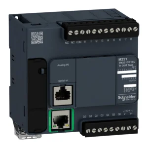 logic controller, Modicon M221, 16 IO, transistor, NPN, Ethernet TM221CE16U IDMST - M221 Industry