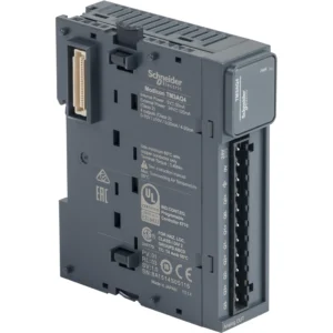 analog output module, Modicon TM3, 4 outputs, screw, 24V DC TM3AQ4 IDMST - M2xx Access. Industry