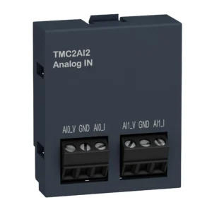 analogue input cartridge, Modicon M221, 2 analog inputs, IO extension TMC2AI2 IDMST - M221 Industry