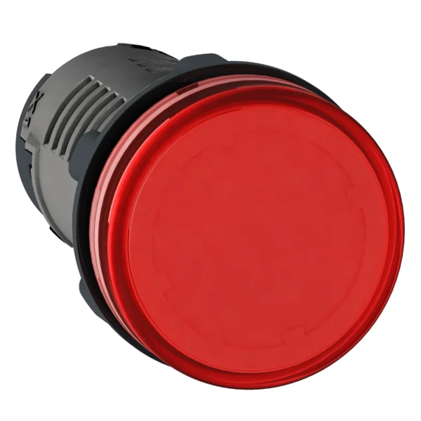 round pilot light Ø 22 - red - integral LED - 110 V DC - screw clamp terminals XA2EVFD4LC IDSIG - Harmony XA2 Industry