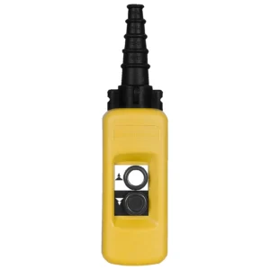 Pendant control station, Harmony XAC, plastic, yellow, 2 push buttons with 2NO+1NC XACA291 IDSIG - PendantStations Industry
