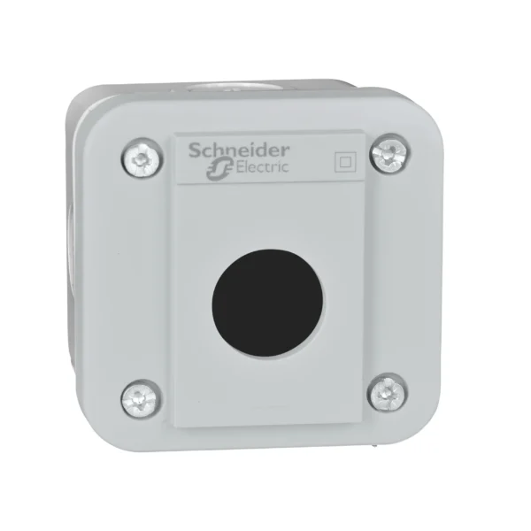 Empty control station, Harmony XALE, plastic, light grey, 1 cut out, for Harmony XB7 XALE1 IDSIG - ControlStations Industry