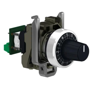 Complete potentiometer, Harmony XB4, metal, 22mm, 1K XB4BD912R1K IDSIG - Harmony Plus Industry