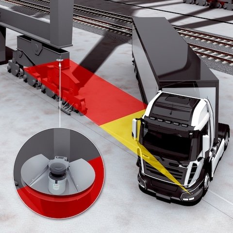 Collision avoidance on the path of a quay crane by means of LiDAR