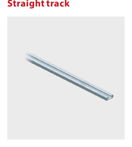 مسار انزلاق مستقيم (3 متر)