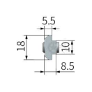 وصلة دعامة الدعم YCAP8X180-C1