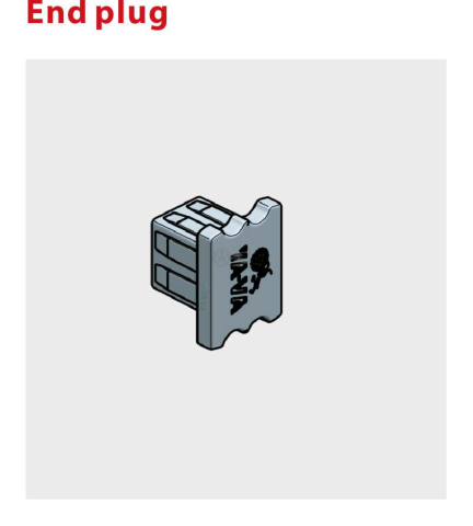 سدادة نهاية سكة التوجيه