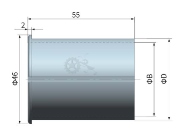 أنبوب دعم 38مم