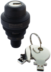 K-Switch 22 2NO 1x40SR M12(4) | 69080 | Keylock switch 1x40° spring return | Murrelektronik