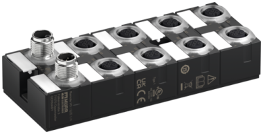 MVP12-P6 DIO8 DIO8 8xM12A IOLA12 PL4 E0 | 59828 | IO-Link Class A I/O module + ext. power port | Murrelektronik