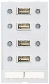 MODLINK MSDD DATA INSERT | 4000-68000-0950000 | 4×USB-A female/female | Murrelektronik