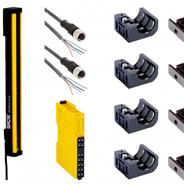 deTec2 Core Set 14/750 1070786 Safety light curtains: deTec SICK
