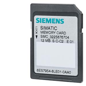 6ES7954-8LE04-0AA0 SIMATIC S7 Memory Card, 12 MB Siemens